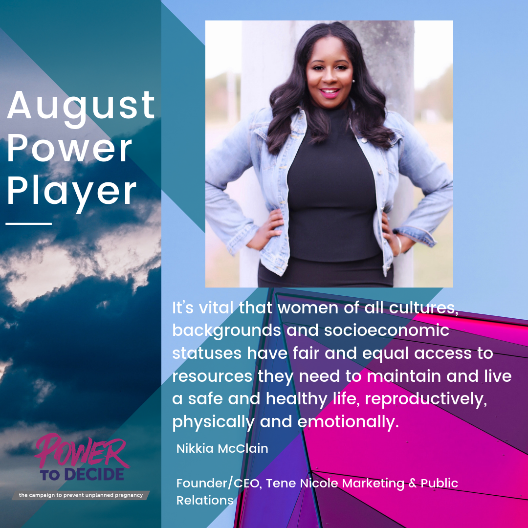 August 2019 Power Player | Power to Decide