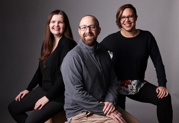 A photo of the original team of Miss Morning After.