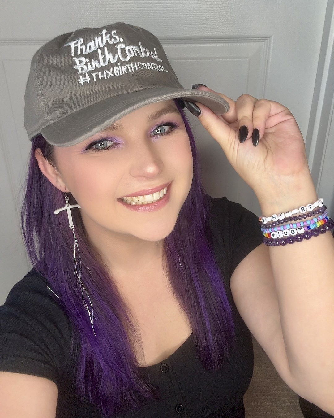 A photo of Cat McKay, Power to Decide's Social Media Manager.