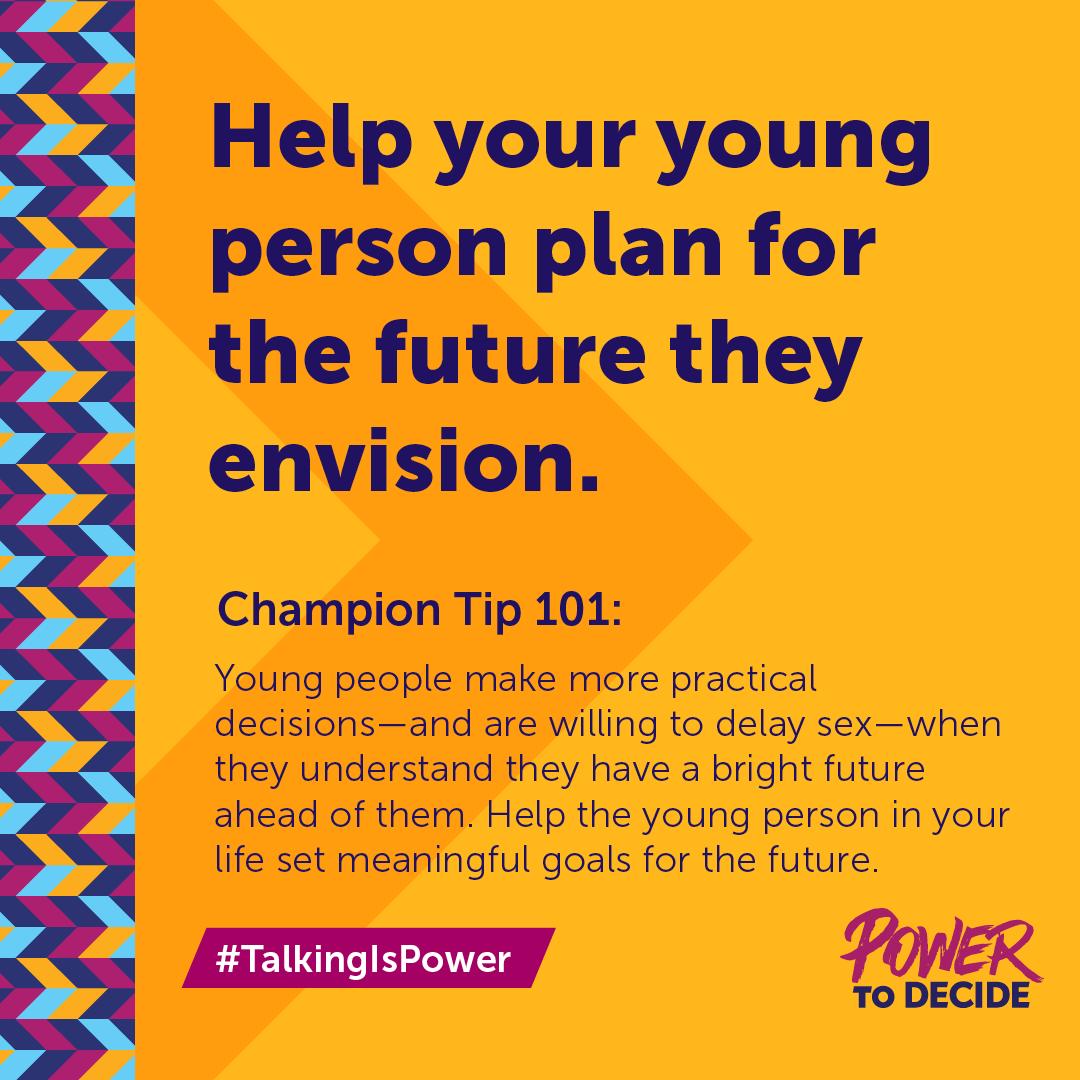 #TalkingIsPower Champion Tip 101