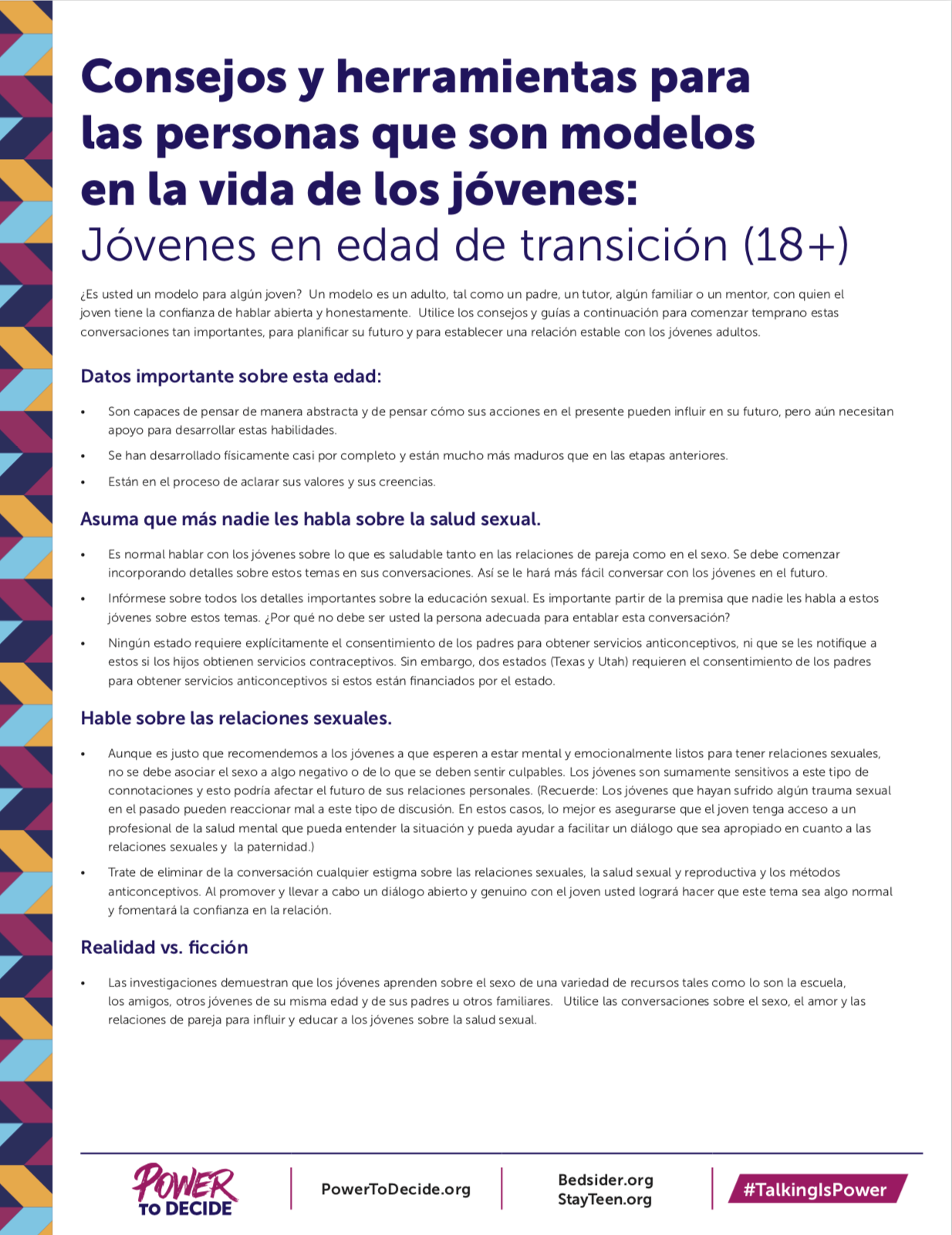 Jóvenes en Edad de Transición 18+ 2018 (PDF)