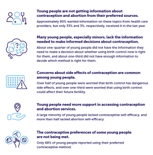 A graphic illustrating 5 key takeaways from the results of the 2024 Your Health Survey.