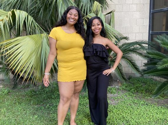 A photo of the HBCU Ambassador team for Xavier University. 